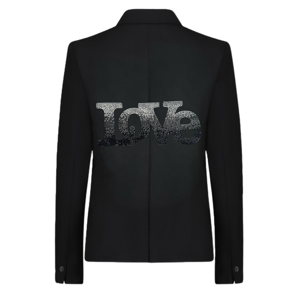 Crystals Ombre Love Blazer SAMPLE SALE