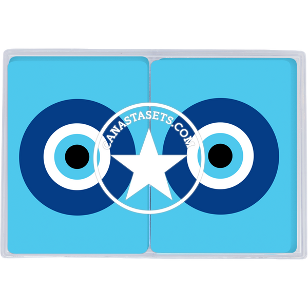 Evil Eye playing cards 2 decks