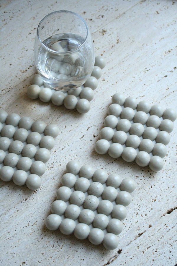 Set of 4 Concrete Coasters