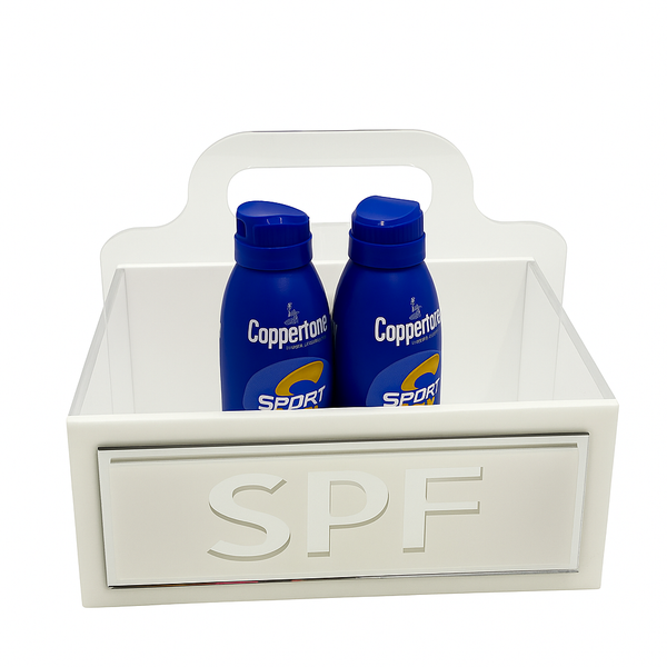 Acrylic SPF Caddy
