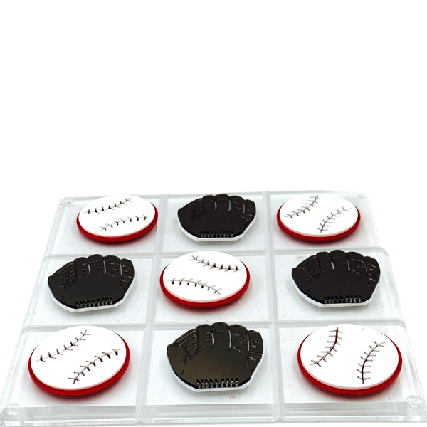 Acrylic Tic Tac Toe Baseball