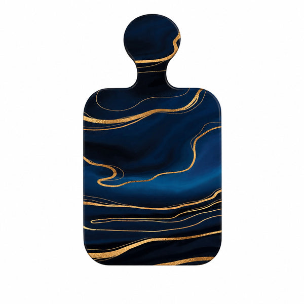 Black, Blue, & Gold Wave