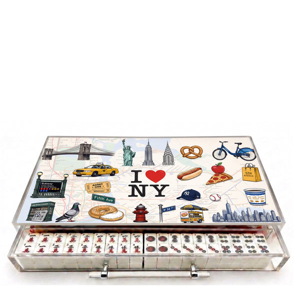 NYC Acrylic Mahjong Case (Customizable)