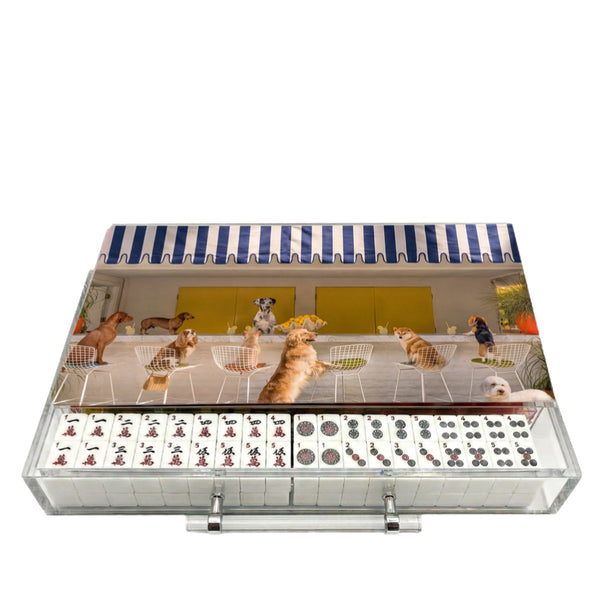 Mahjong Set Dogs - Acrylic