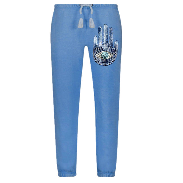 Hamsah Crystal Boyfriend Pants Sample Sale