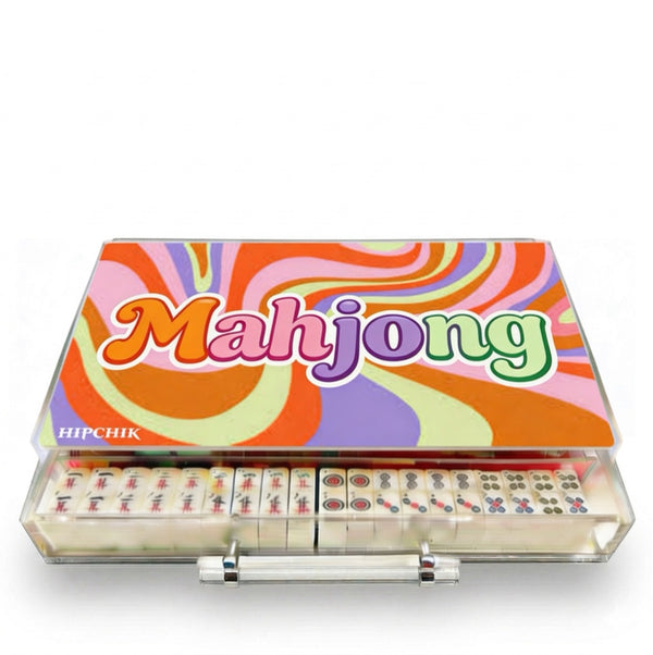 Mahjong Set Groovy   - Acrylic
