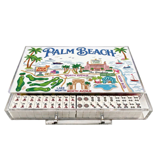 Mahjong Set Palm Beach - Acrylic
