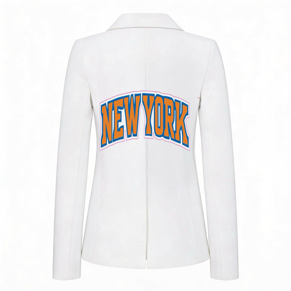 White Denim Blazer - New York