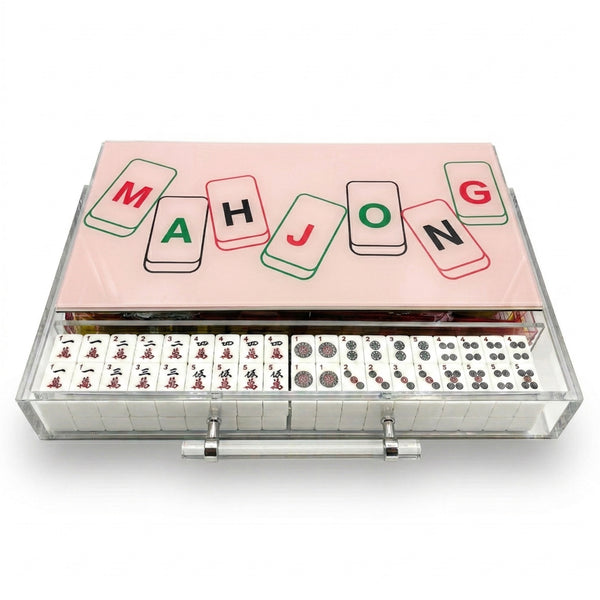 Mahjong Set Letters - Acrylic