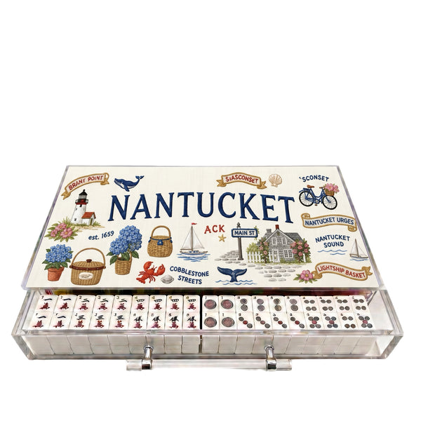 Mahjong Set Nantucket- Acrylic