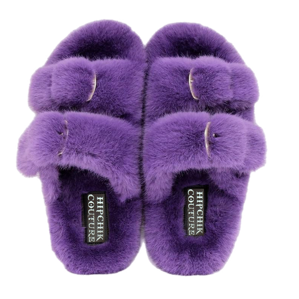 Faux Luxe Fur Sandals