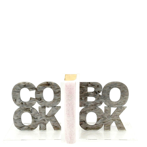 Acrylic CookBook Bookends
