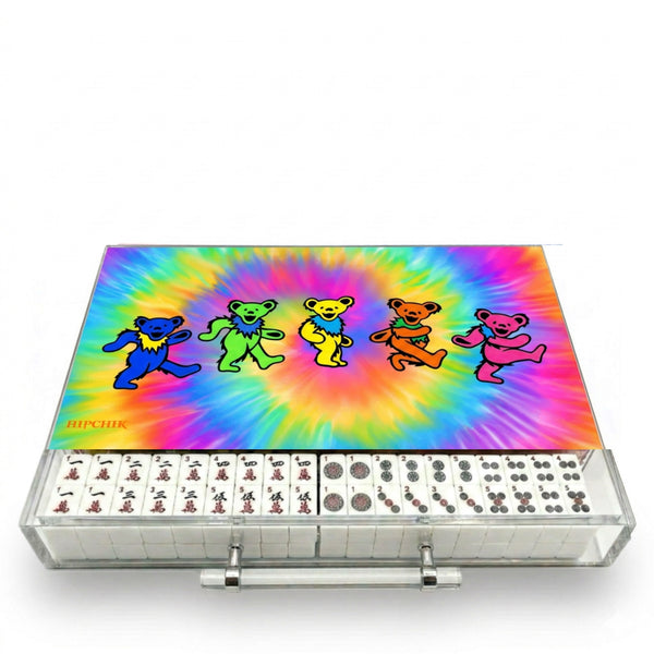 Mahjong Set Grateful Bears   - Acrylic