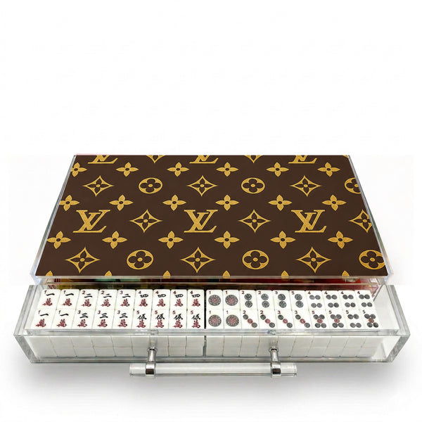 Mahjong Set  Lv Inspired Butterflies - Acrylic