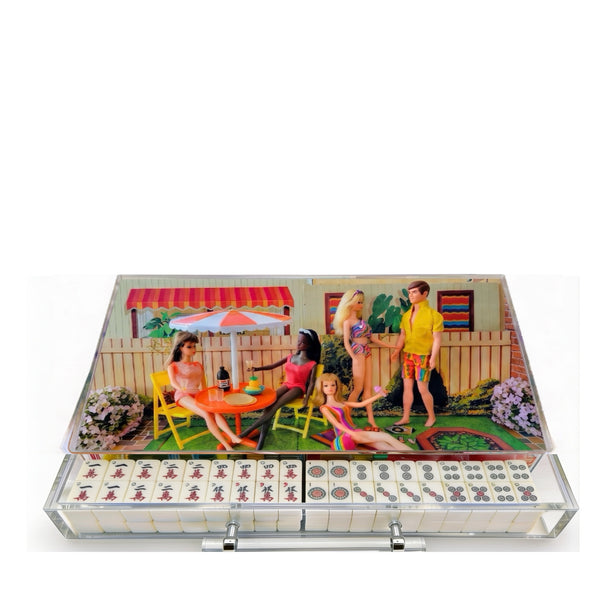 Mahjong Set Dolls with Boys - Acrylic