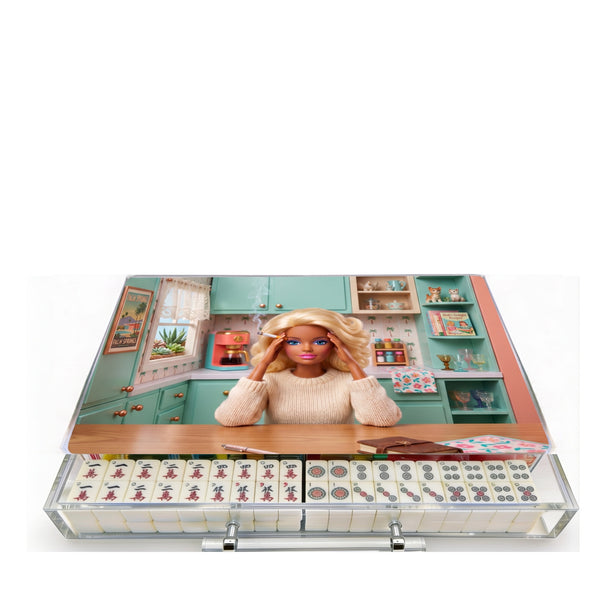 Mahjong Set Doll Kitchen - Acrylic