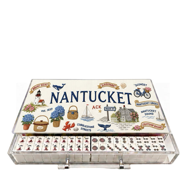 Mahjong Set Nantucket- Acrylic