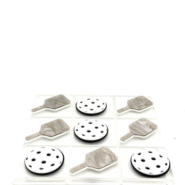Acrylic Tic Tac Toe Pickle Ball