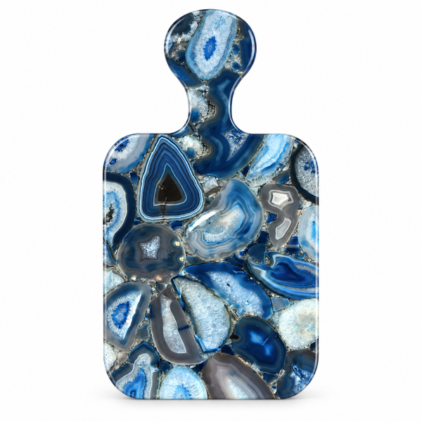 Acrylic Cheese Board - Shades of Blue