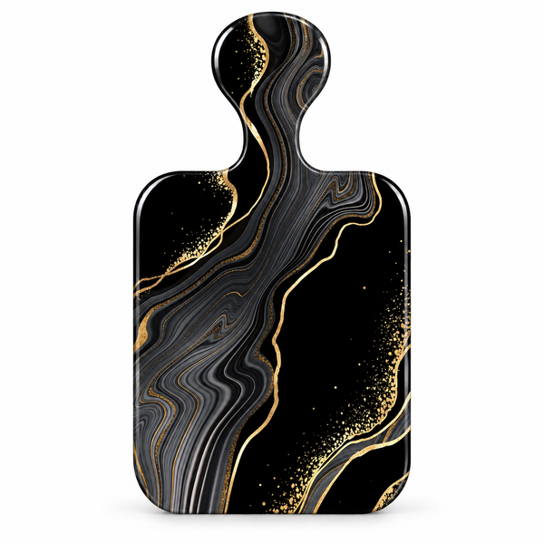 Acrylic Cheese Board - Shades of Black