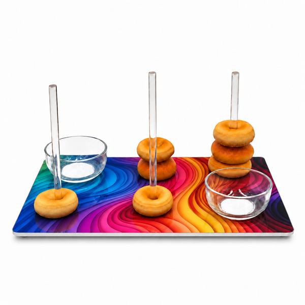 Bagel & Charcuterie Tray - Rainbow