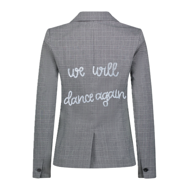 We Will Dance Plaid Blazer SAMPLE SALE