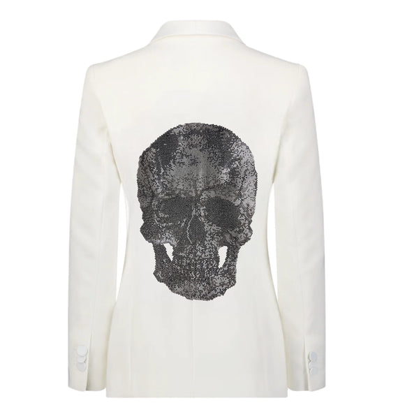 Blazer - Sample Sale - White Skull