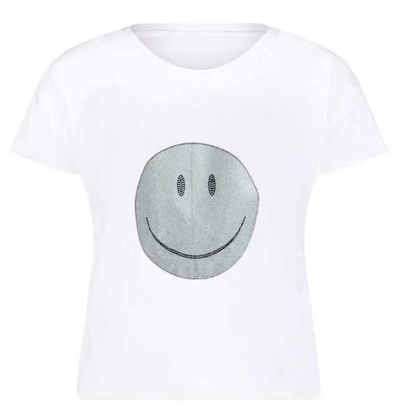Crystal Smile Tee SAMPLE SALE