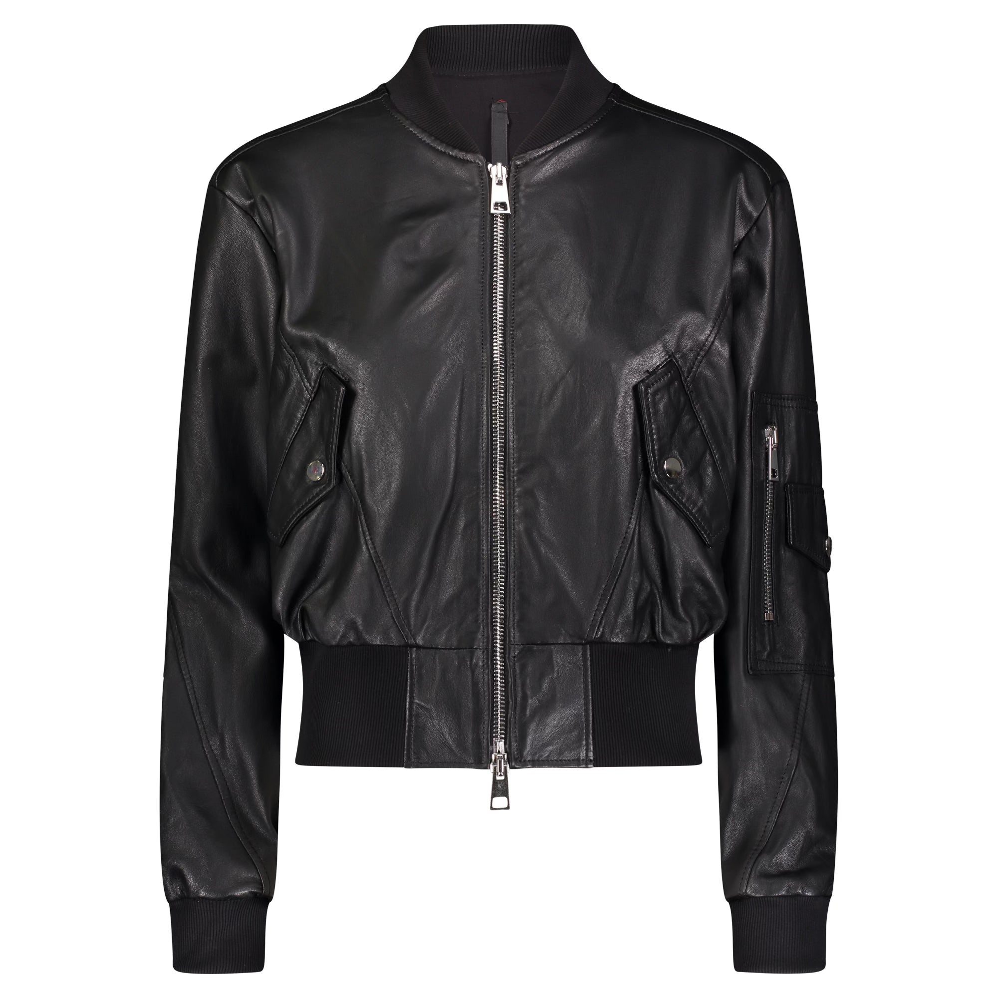 オンラインショップ Bomber Lamb Leather Jacket – Hipchik ジャケット・アウター