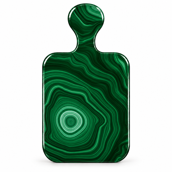 Acrylic Cheese Board - Shades of Green