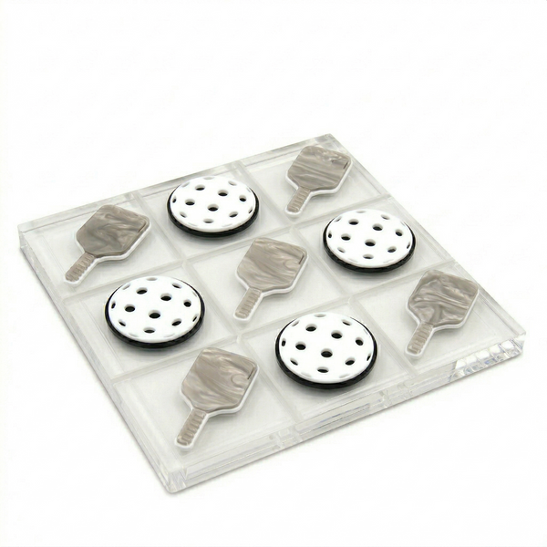 Acrylic Tic Tac Toe Pickleball