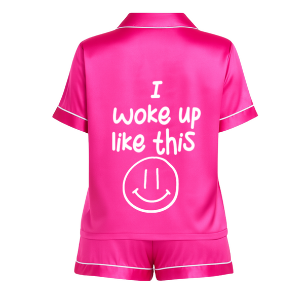 I Woke up like this Pajama Set S/S