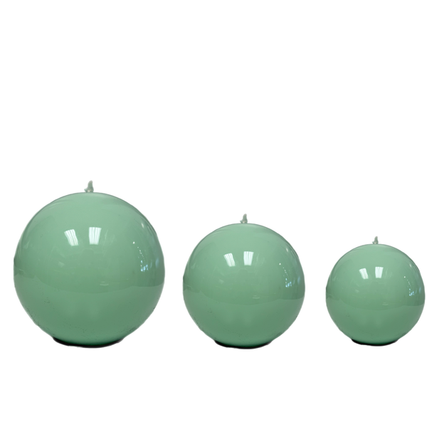 Sphere Ball Water Green Candle