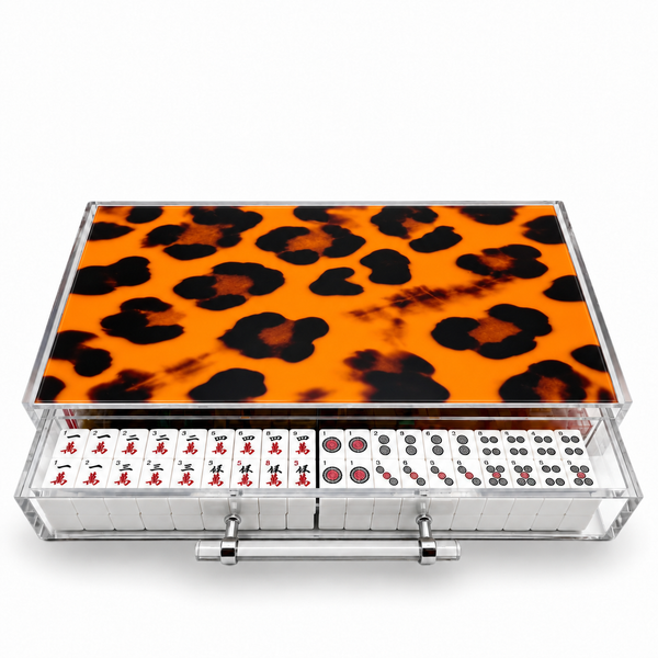 Mahjong Set Tortoiseshell - Acrylic