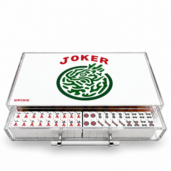 Joker Acrylic Mahjong Case (Customizable)