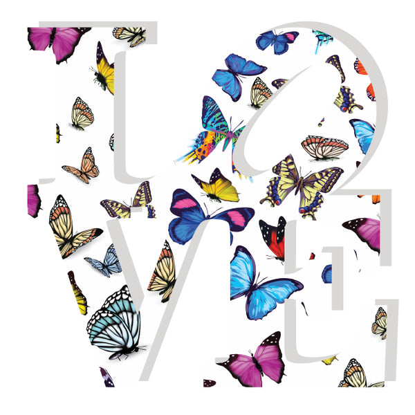 Butterflies Acrylic Object  Shelf Decor