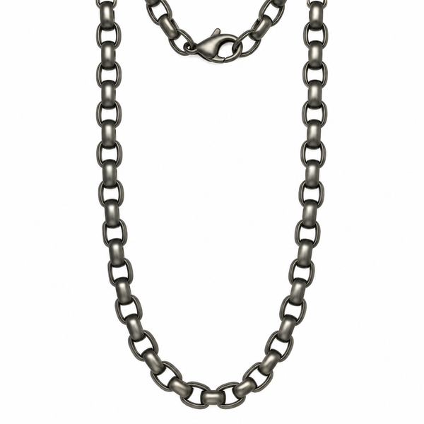 Hipchik Square Rolo Chain Necklace