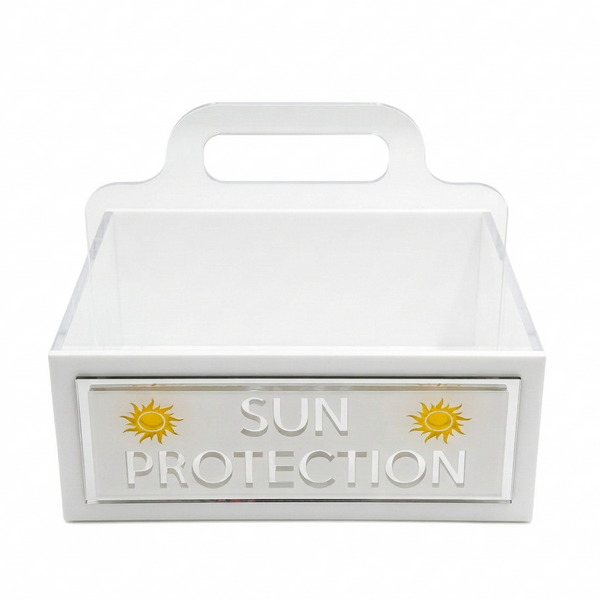 Acrylic Caddy Sun Protection