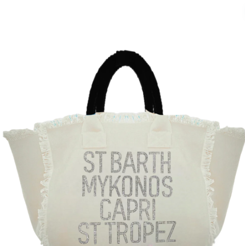 Vacation Fringe Canvas Bag