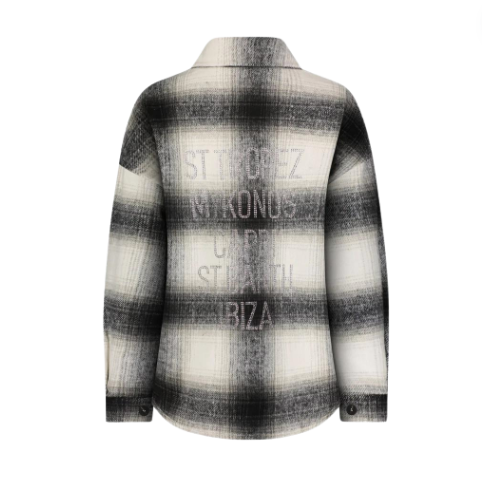 Boyfriend Flannel Vacation Cities Size Medium