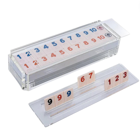 See Through Acrylic Rummikub Game