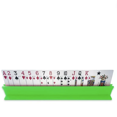 Canasta Card Holder Green