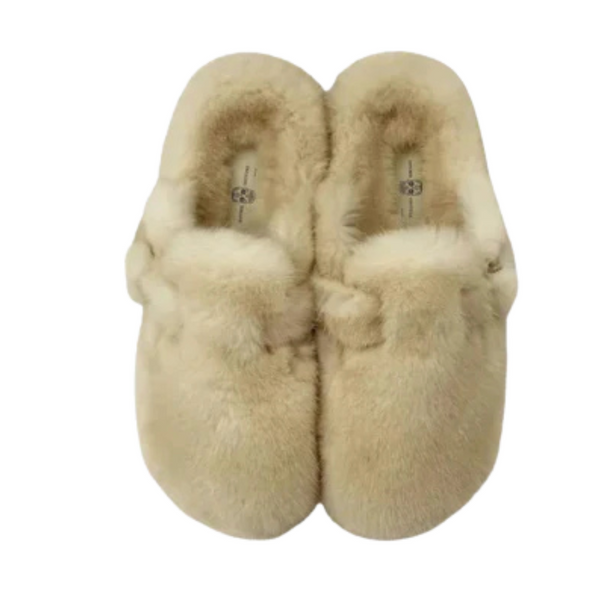 Mink Clog  - Cream