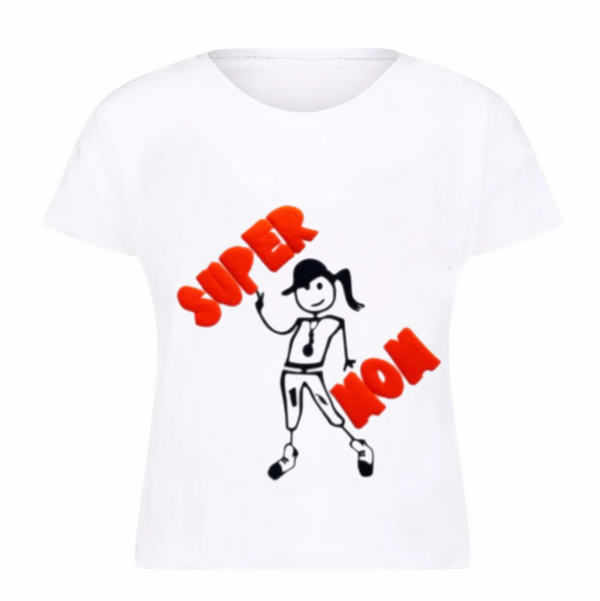 Super Mom Character Tee