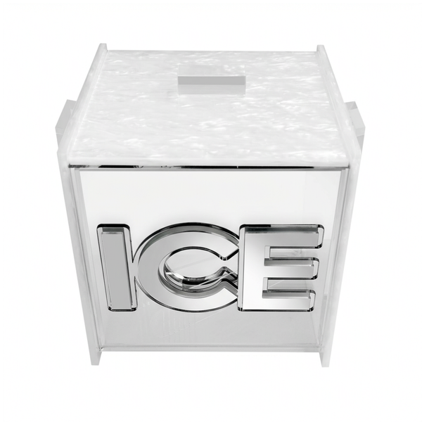 Acrylic ICE  Ice Bucket with Tongs