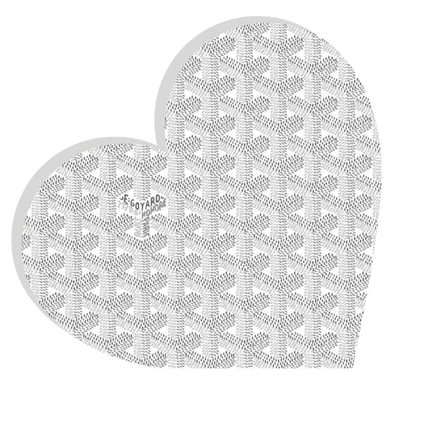 Pattern Gray Heart Block