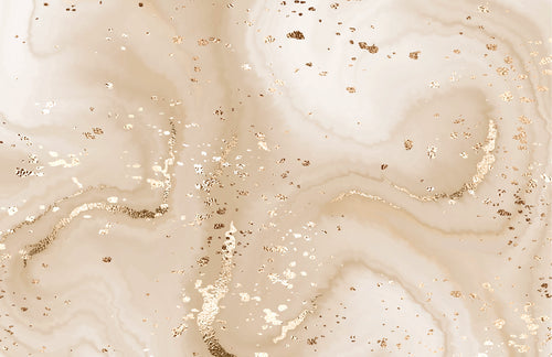 Beige Brown Tone Beige and Gold