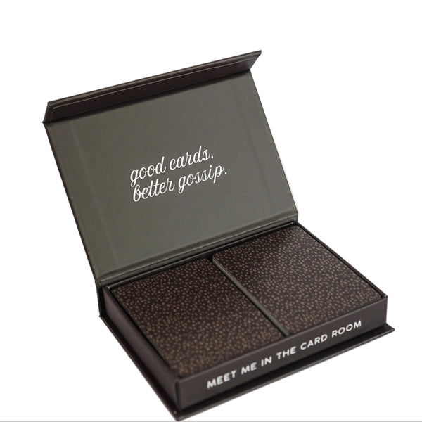 Canasta Cards Brown