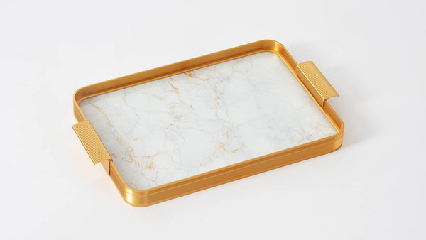 Rectangular Tray With Handles
