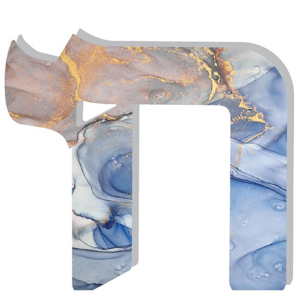 Chai Acrylic Object Shelf Decor Blues in Blue Water